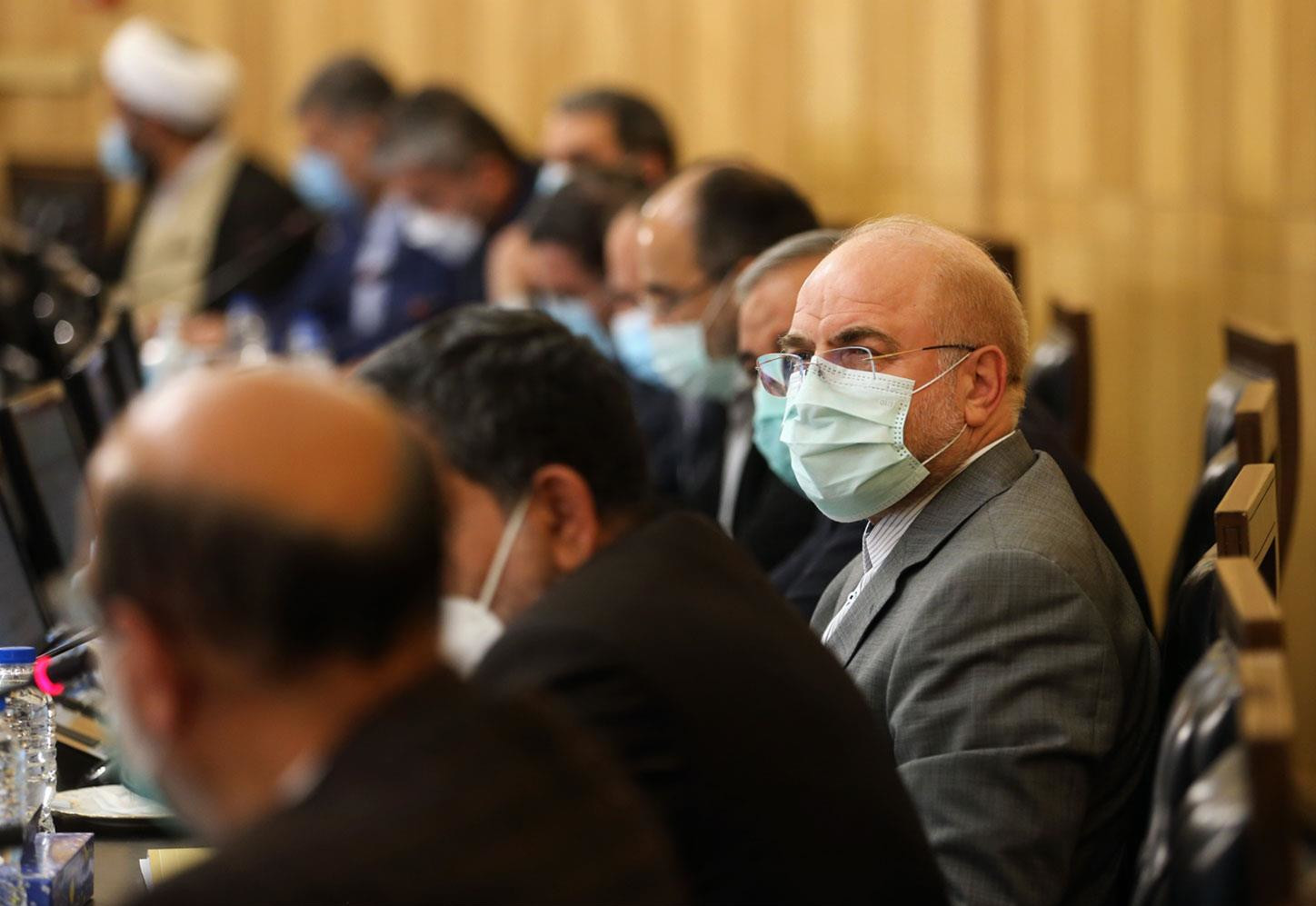 محمدباقر قالیباف، رییس مجلس شورای اسلامی در نخستین جلسه بررسی طرح صیانت از فضای مجازی در کمیسیون مشترک