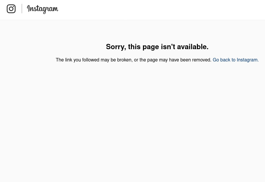 صفحه عیسی زارع‌پور، وزیر ارتباطات و فناوری اطلاعات، بعد از مسدود شدن حساب کاربری توسط اینستاگرام